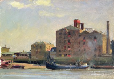 Against the Tide, Rotherhithe by Trevor Chamberlain